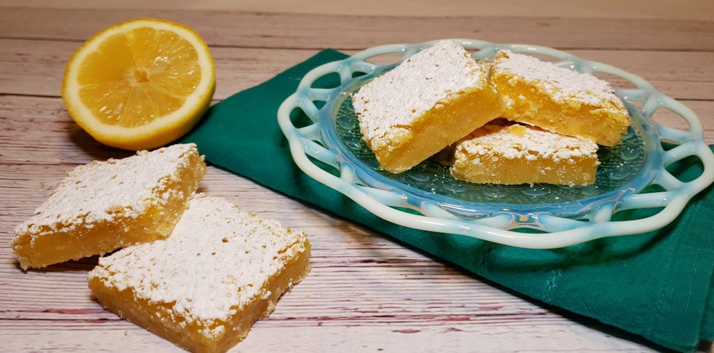 Lita's Easy Lemon Squares with Coconut Shortbread 