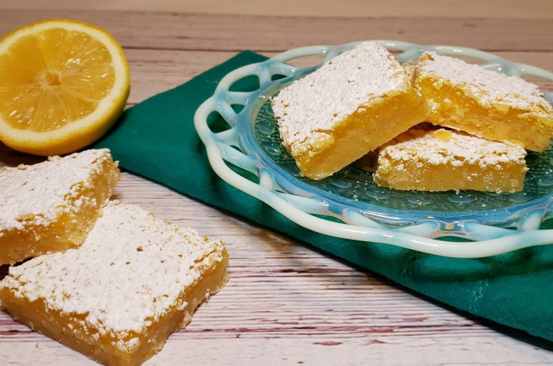 Lita's Easy Lemon Squares with Coconut Shortbread