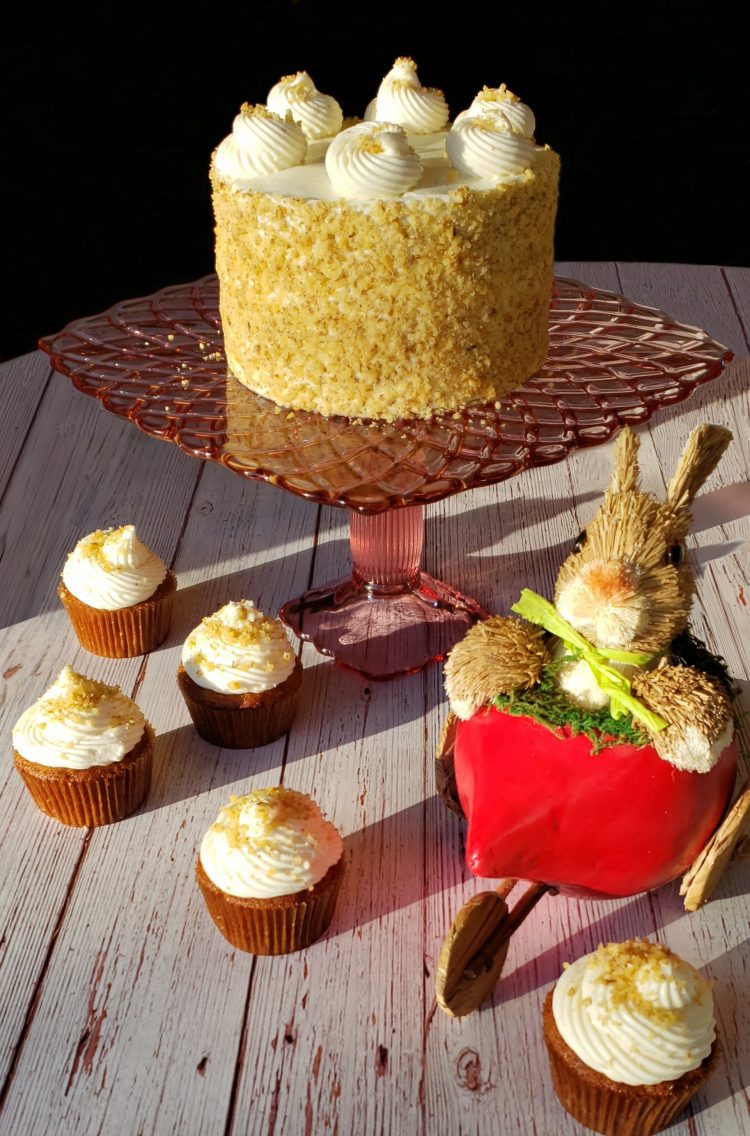 Carrot Cake with Cream Cheese Buttercream