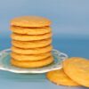 Lemon Glazed Cornmeal Cookies