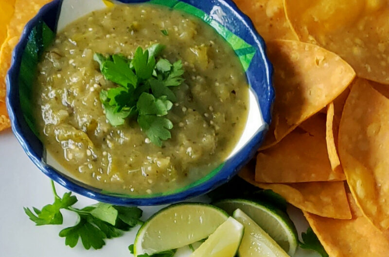 Bright and Smoky Salsa Verde