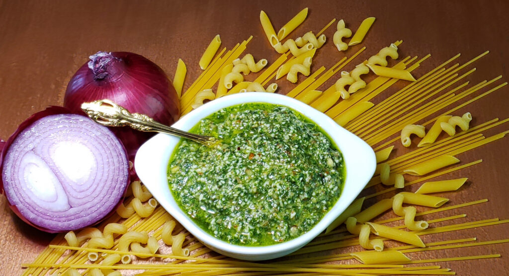 Perfect Basil Almond Pesto