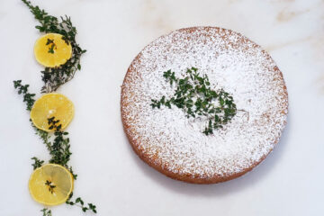 Lemon Cornmeal Cake