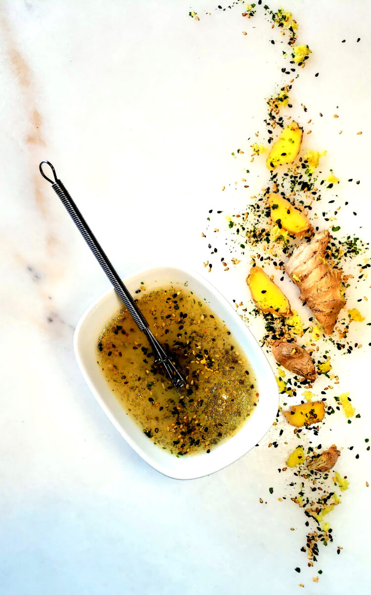 Furikake Ginger Vinaigrette Dressing