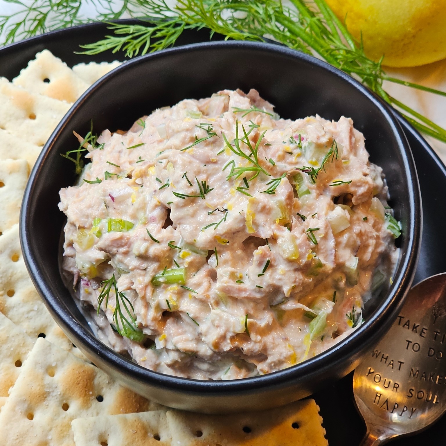 Homemade Tuna Salad Recipe

I love a good tuna salad sandwich. Tuna is humble in the truest sense of the word – it knows its strengths and acknowledges its limitations. It’s respectful when paired with other ingredients – playing nicely, collaboratively to build something better. Add a side of kettle chips and a crisp dill pickle and you have yourself a very happy plate of food. Tuna doesn’t have to prove itself a worthy ingredient. It knows its own value.

We’re still talking about tuna fish, right? Yes. And no. But mostly, yes. Tuna salad is one of those items most people skim over on a restaurant menu and quickly dismiss. It’s not glamorous. It may not be what most people crave when they open the pantry cupboard for a quick meal, but a good tuna salad always satisfies when served. It quietly shows up and shows out, and I think there is an extended metaphor there for how we might choose to live our lives. That is what I love about a good tuna salad sandwich.

In this post, I share my homemade tuna salad recipe and the back story that goes with this humble meal.
👇👇👇
https://mostlybakes.com/delicious-homemade-tuna-salad-recipe/

Make it a great day, foodie friends!

 #tunasaladrecipes #tunasalad #homemadefood  #foodblogfeed