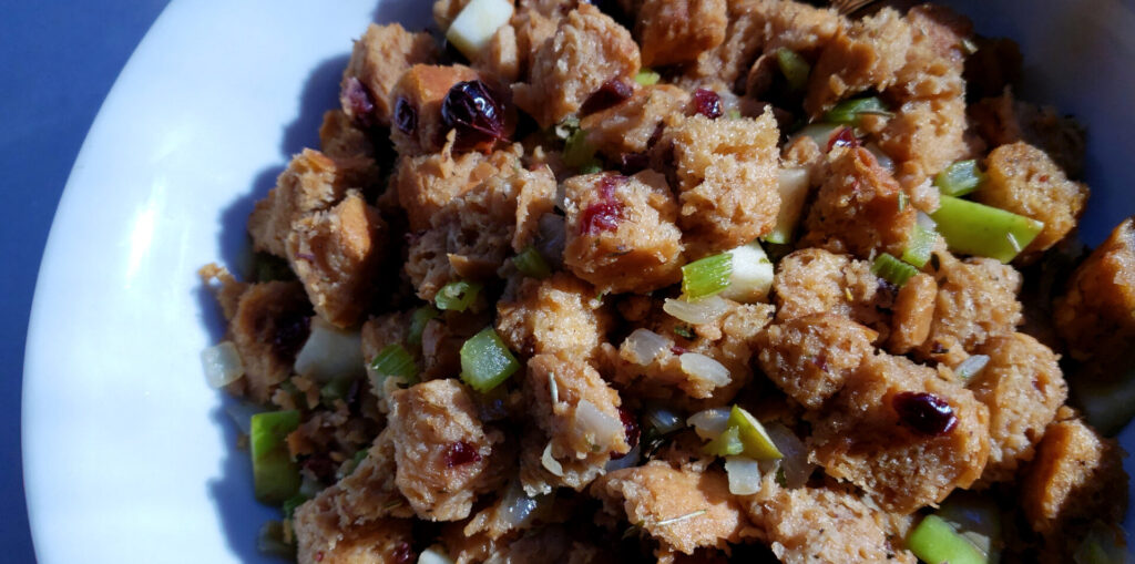 Easy No-bake Make-ahead Sage Stuffing