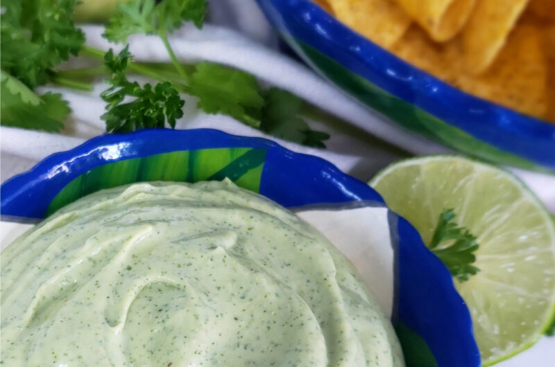 Super Simple 5-Minute Avocado Buttermilk Dressing