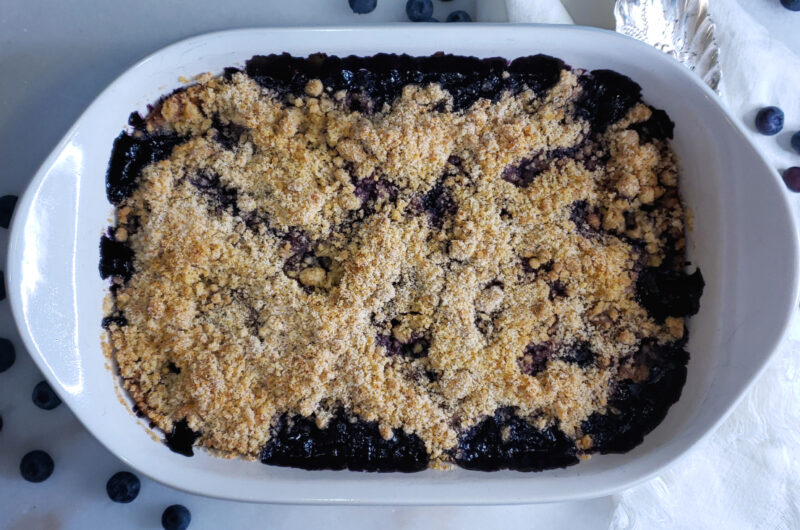 Amazing Honolulu Blueberry Crisp in 90 Minutes