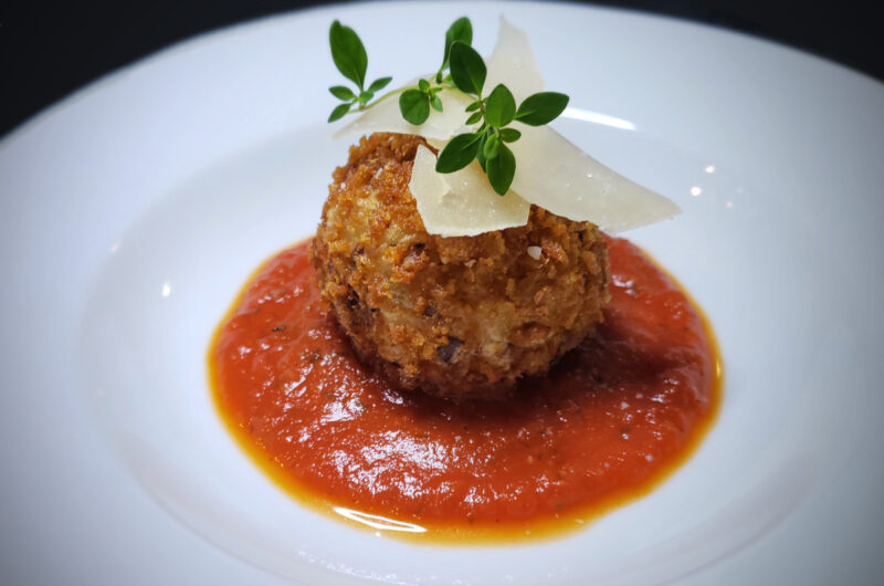 Easy Mushroom Arancini in 2 Hours