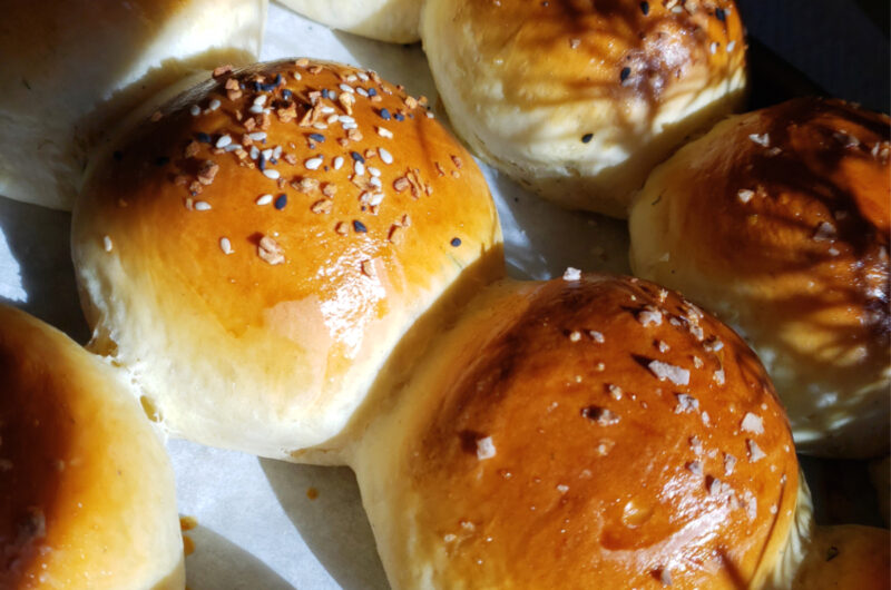 Easy as 1-2-3 Soft Herb Rolls