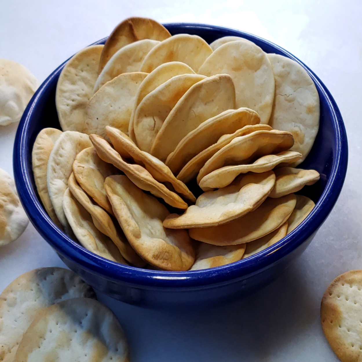 Easy Paprika Parmesan Crackers - MOstly Bakes