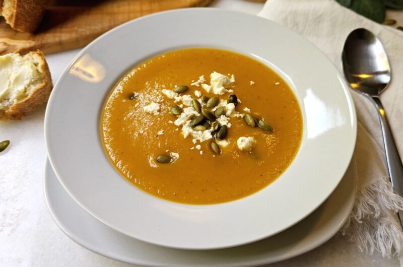 Delicious Butternut Squash Soup in Under 1 Hour