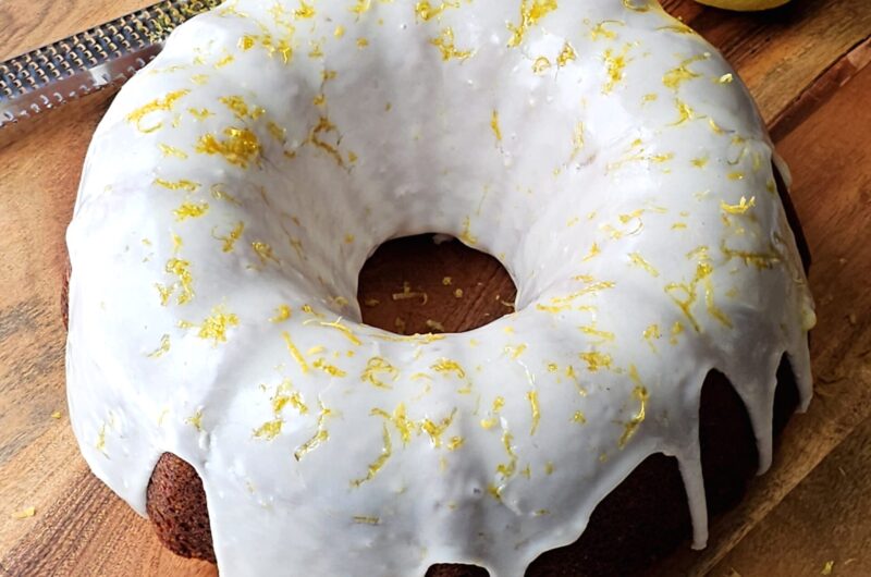 Best Old-Fashioned Lemon Cardamom Bundt Cake