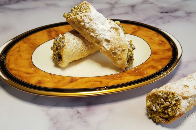 Authentic Sicilian Cannoli Custard Filling