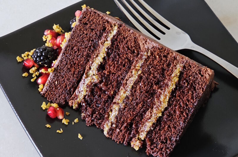 Dubai Chocolate Cake