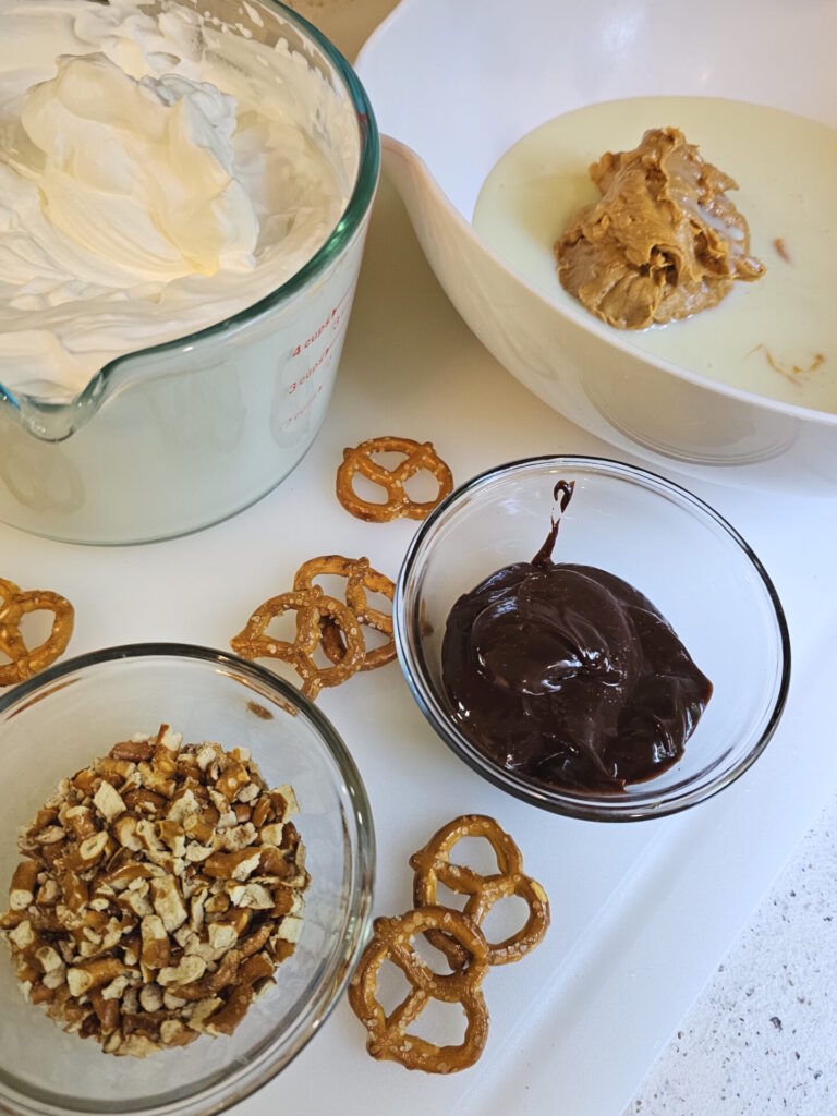 Ingredients used to make this Peanut Butter Ice Cream recipe.
